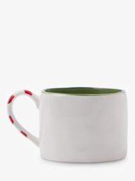 Wednesday Tea Collective Christmas Cat Stoneware Mug, 300ml - thumbnail 3