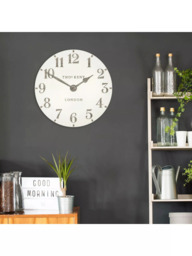 Thomas Kent Arabic Numeral Wall Clock, 30cm - thumbnail 3