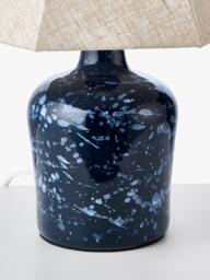 John Lewis Splatter Ceramic Table Lamp - thumbnail 5