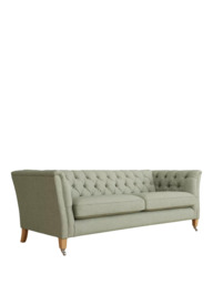 Laura Ashley Chatsworth Grand 4 Seater Sofa, Oak Leg - thumbnail 1