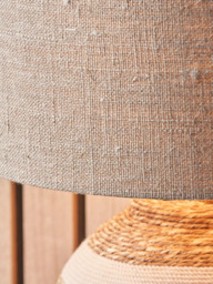 Pacific Talalla Seagrass Table Lamp, Natural - thumbnail 5