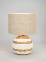 Pacific Talalla Seagrass Table Lamp, Natural