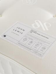 John Lewis Waitrose Wool 1200 Pocket Spring Zip Link Mattress, Firm Tension, King Size - thumbnail 2