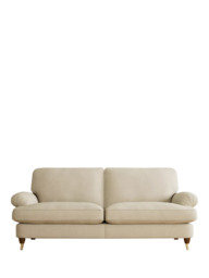 Laura Ashley Beaumaris Large 3 Seater Sofa, Teak Leg - thumbnail 4