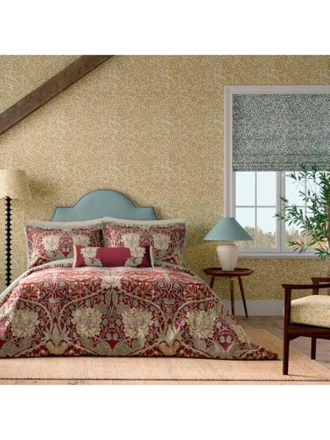 Morris & Co. Honeysuckle & Tulip Duvet Cover Set - image 1