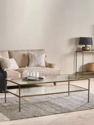 Nkuku Nakuru Coffee Table, Brass - thumbnail 1