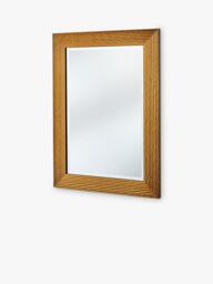 Yearn Fluted Rectangular Frame Wall Mirror, Gold - thumbnail 3