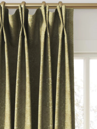 William Morris At Home Marigold Velvet Made to Measure Curtains or Roman Blind, Ochre - thumbnail 4