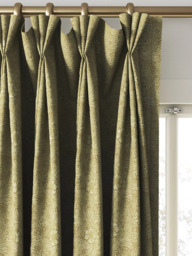 William Morris At Home Marigold Velvet Made to Measure Curtains or Roman Blind, Ochre - thumbnail 6