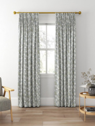 Clarke & Clarke Mallow Made to Measure Curtains or Roman Blind, Slate/Dove - thumbnail 5