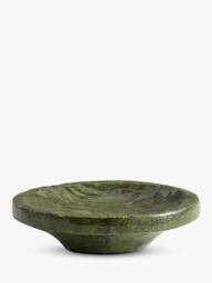 Pottery Barn Glazed Earthenware Candle Tray, 15cm, Vineyard Green - thumbnail 4