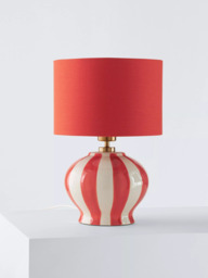 John Lewis Burano Striped Ceramic Table Lamp - thumbnail 3