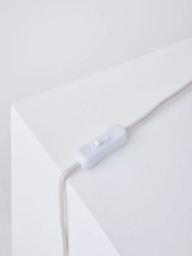 John Lewis Burano Striped Ceramic Table Lamp - thumbnail 6