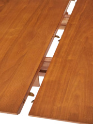 west elm Mid-Century 4-6 Seater Extendable Wood Dining Table, Acorn - thumbnail 6