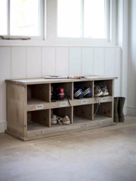 Garden Trading Chedworth Wood 8 Shoe Locker Rack - thumbnail 2