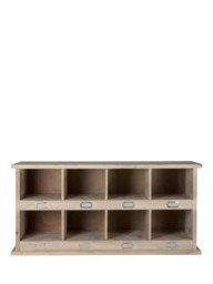 Garden Trading Chedworth Wood 8 Shoe Locker Rack - thumbnail 1