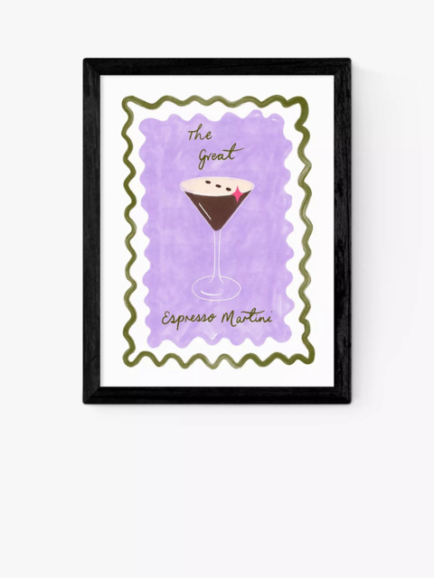 EAST END PRINTS Emmy Lupin Studio 'Espresso Martini' Framed Print - image 1