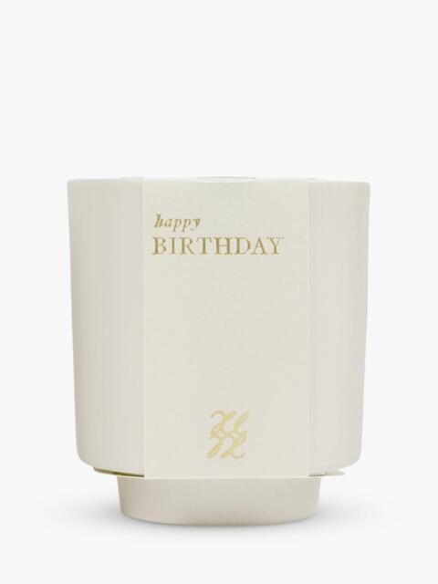 Katie Loxton Happy Birthday Ceramic Sentiment Candle, 444g - image 1