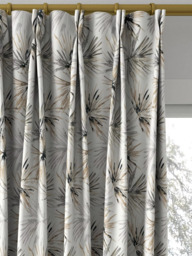 Harlequin Aucuba Made to Measure Curtains or Roman Blind, Steel/Jet - thumbnail 4