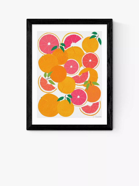 EAST END PRINTS Leanne Simpson 'Grapefruit Harvest' Framed Print - image 1