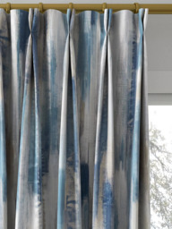 Harlequin Estrato Made to Measure Curtains or Roman Blind, Denim/Nude/Sky - thumbnail 4