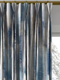 Harlequin Estrato Made to Measure Curtains or Roman Blind, Denim/Nude/Sky - thumbnail 6