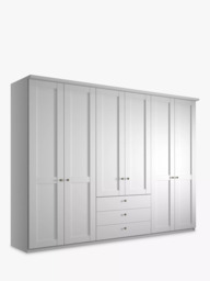 John Lewis Marlow 300cm Hinged Door Wardrobe with 3 Drawers