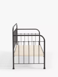Wrought Iron And Brass Bed Co. Edward Day Bed, Single, Bronze - thumbnail 2