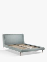 John Lewis Mid-Century Sweep Upholstered Bed Frame, King Size - thumbnail 2
