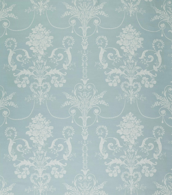 Laura Ashley Josette Made to Measure Curtains or Roman Blind, Duck Egg - image 1