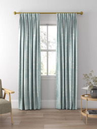 Laura Ashley Josette Made to Measure Curtains or Roman Blind, Duck Egg - thumbnail 5