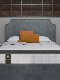 Sealy Tate Full Height Upholstered Headboard, Double - thumbnail 4