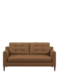 John Lewis Draper II Medium 2 Seater Leather Sofa, Dark Leg - thumbnail 5