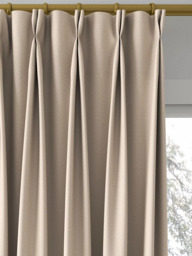 John Lewis Cotton Blend Made to Measure Curtains or Roman Blind, Dark Putty - thumbnail 4
