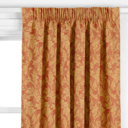 John Lewis Romance Made to Measure Curtains or Roman Blind, Red - thumbnail 2