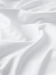 John Lewis Egyptian Cotton Sateen 1200 Thread Count Flat Sheet, White - thumbnail 2