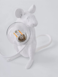 Seletti Sitting Mouse Table Lamp - thumbnail 5