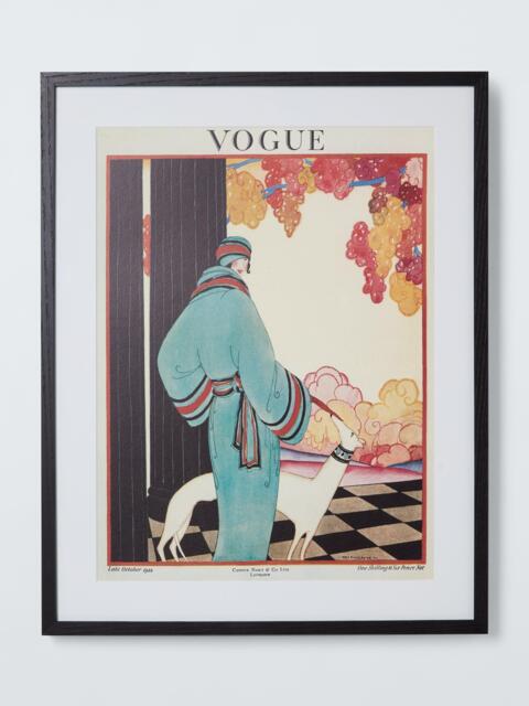 John Lewis Vintage Vogue Cover 1922 Helen Dryden Framed Print & Mount, 63 x 50cm - image 1