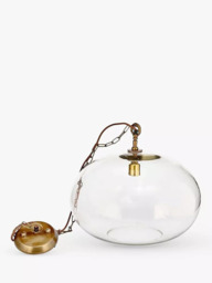 nkuku Otoro Round Glass Pendant Light, Large - thumbnail 3