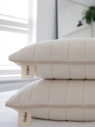 Floks Luxury Quilted Wool Standard Pillow, Soft - thumbnail 5
