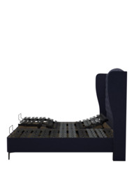 TEMPUR® Suffolk Slim Divan Adjustable Disc Upholstered Bed, Single - thumbnail 5
