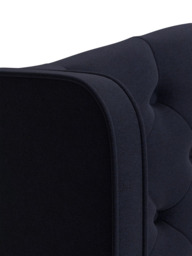 TEMPUR® Suffolk Slim Divan Adjustable Disc Upholstered Bed, Single - thumbnail 2