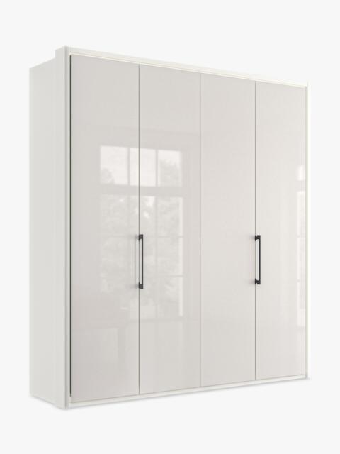 John Lewis Osaka 2m Bi-Fold Wardrobe with 4 Glass Doors - image 1