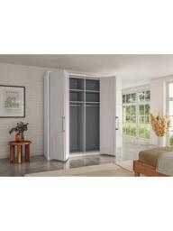 John Lewis Osaka 2m Bi-Fold Wardrobe with 4 Glass Doors - thumbnail 3