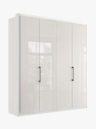 John Lewis Osaka 2m Bi-Fold Wardrobe with 4 Glass Doors - thumbnail 1