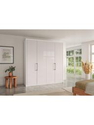 John Lewis Osaka 2m Bi-Fold Wardrobe with 4 Glass Doors - thumbnail 2