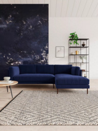 Swoon Munich Grand 4 Seater RHF Chaise End Sofa, Dark Leg - thumbnail 3