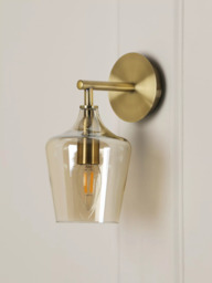 Laura Ashley Ockley Wall Light, Antique Brass - thumbnail 2