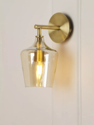 Laura Ashley Ockley Wall Light, Antique Brass - thumbnail 1