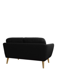 John Lewis Arlo Small 2 Seater Leather Sofa, Light Leg - thumbnail 4